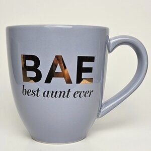 Indigo "BAE Best Aunt Ever" Inspirational Coffee Mug